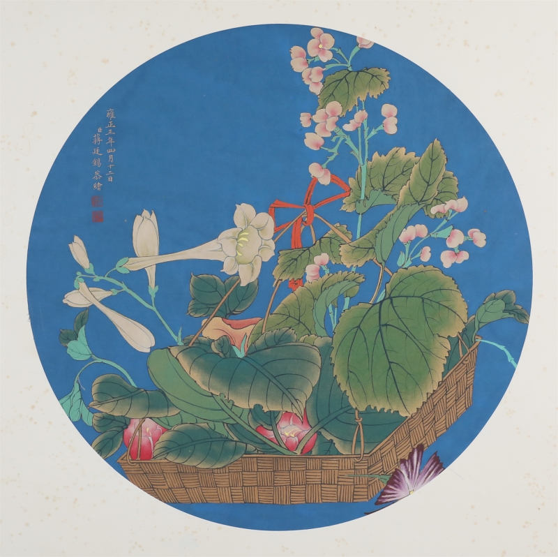牵牛绿叶图(1)