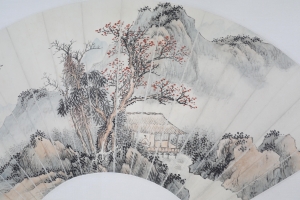 丘壑听泉图(3)