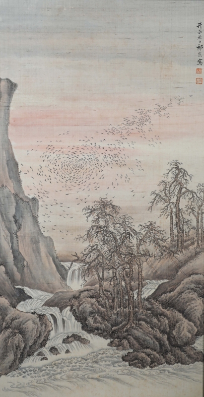 秋山飞瀑(1)