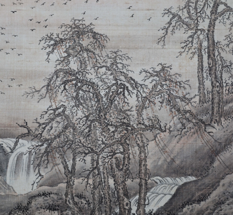 秋山飞瀑(3)