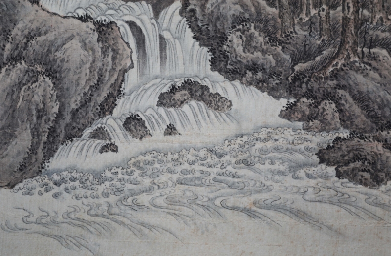 秋山飞瀑(4)