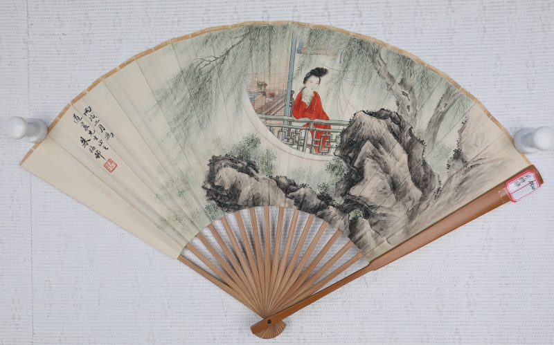 柳荫仕女(2)