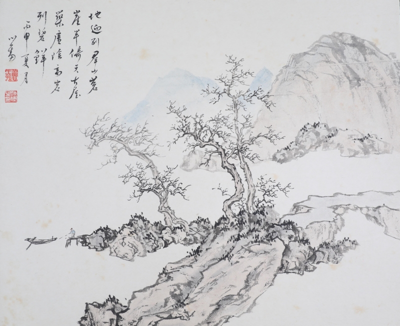 秋溪图(1)