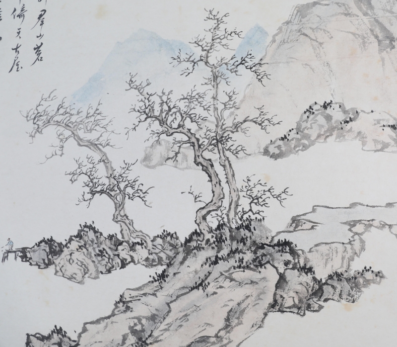 秋溪图(3)