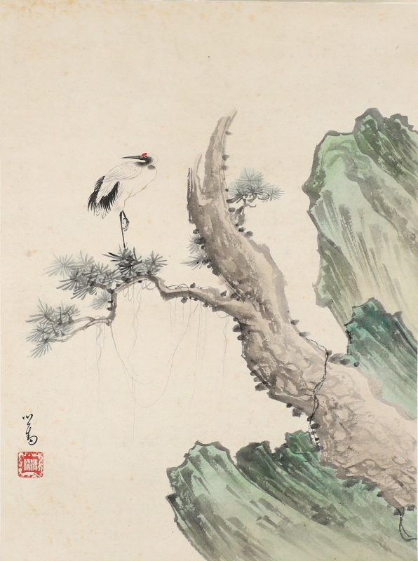 松鹤图(1)