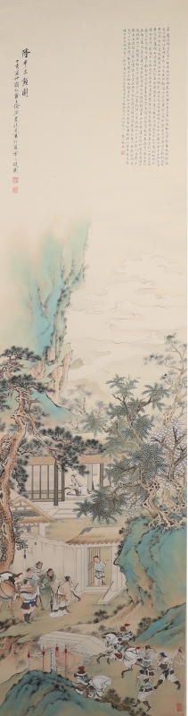 隆中三顾图(1)